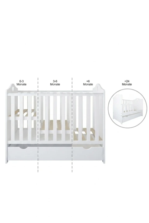 Babybett 2-in-1 Bello