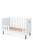 Babybett 120x60 cm, 2-in-1 – Bebella Weiß