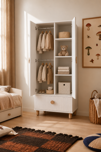 Kinderschrank – Bebella Weiß