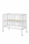 Babybett & Beistellbett BeNino 100x50 cm, 10-fach höhenverstellbar – Weiss