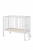 Babybett & Beistellbett BeNino 100x50 cm, 10-fach höhenverstellbar – Weiss