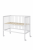 Babybett & Beistellbett BeNino 100x50 cm, 10-fach höhenverstellbar – Weiss