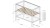Babybett & Beistellbett BeNino 100x50 cm, 10-fach höhenverstellbar – Weiss