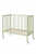 Babybett & Beistellbett BeNino 100x50 cm, 10-fach höhenverstellbar – Salbeigrün