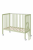 Babybett & Beistellbett BeNino 100x50 cm, 10-fach höhenverstellbar – Salbeigrün