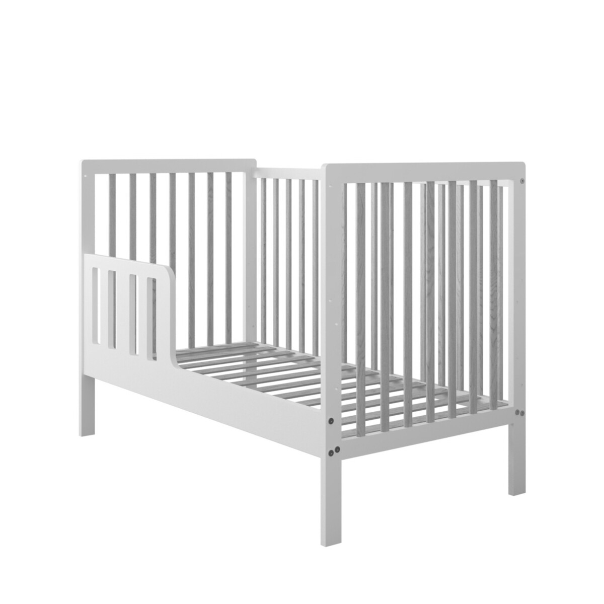 Bebetto Babybett Mint Phase 4 offenes Kinderbett ohne Schublade
