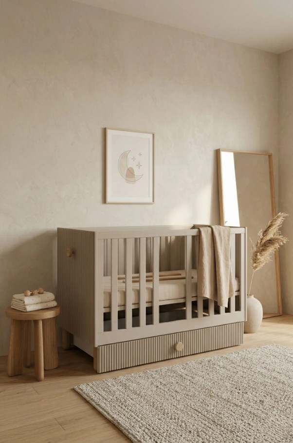 Babybett 2in1 Bebella mit Schublade